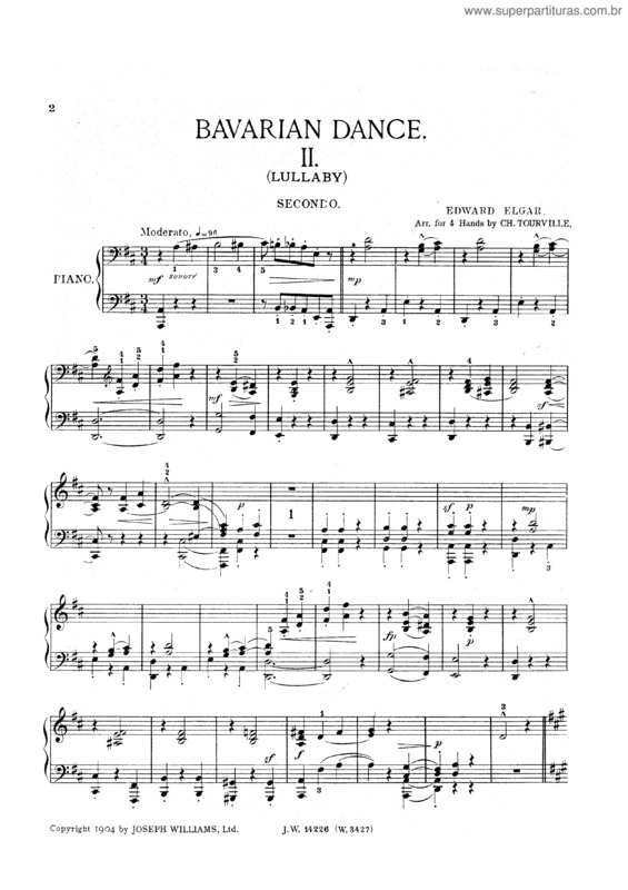 Partitura da música From the Bavarian Highlands