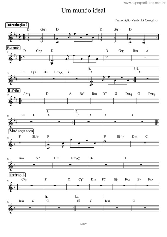 Partitura da música Frozen – Livre Estou – Misc Cartoons Frozen – Livre Estou – Partitura Teclado
