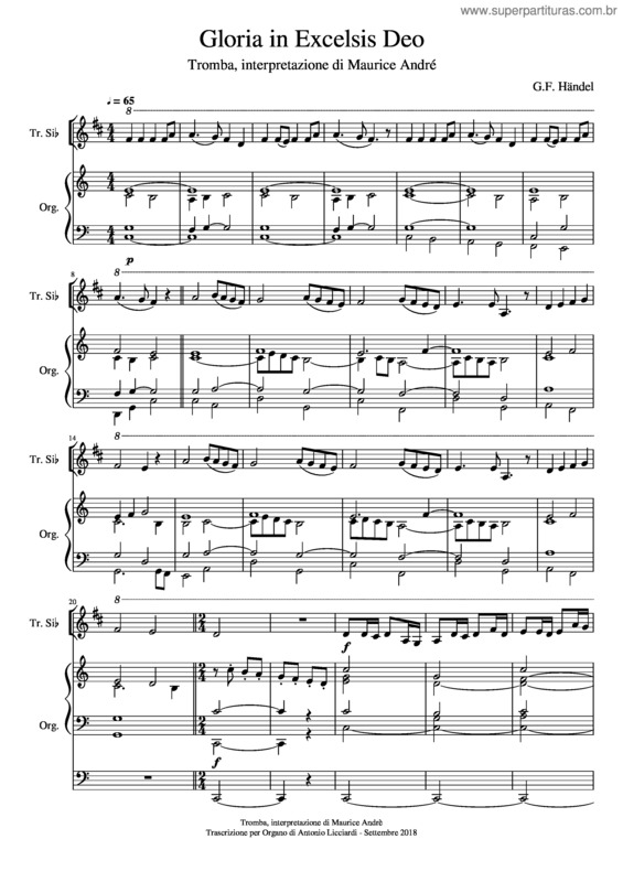 Partitura da música Gloria_In_Excelsis_Deo