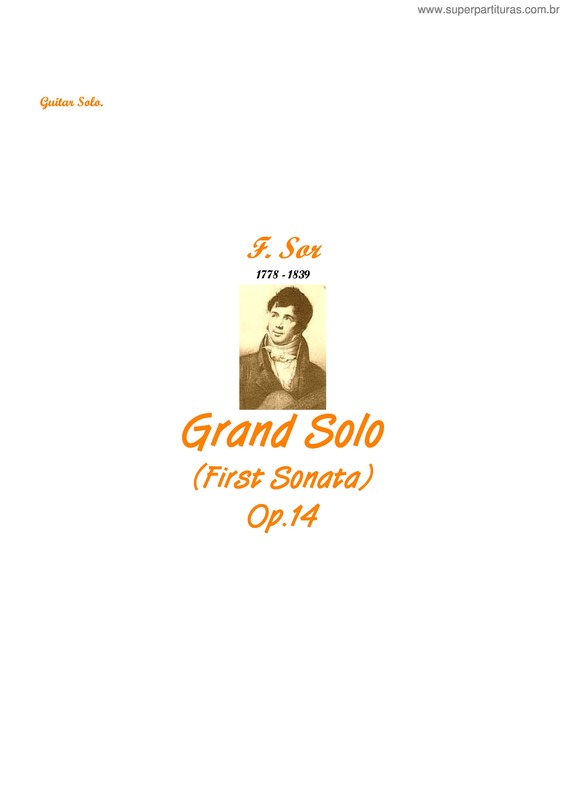 Partitura da música Grand Solo v.2