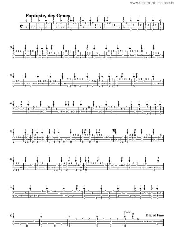 Partitura da música Gregoire Brayssing – Quart Livre