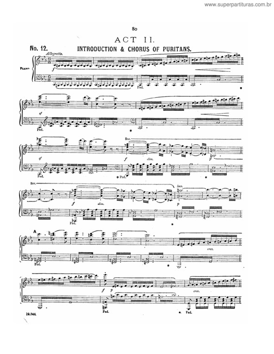 Partitura da música Haddon Hall v.2