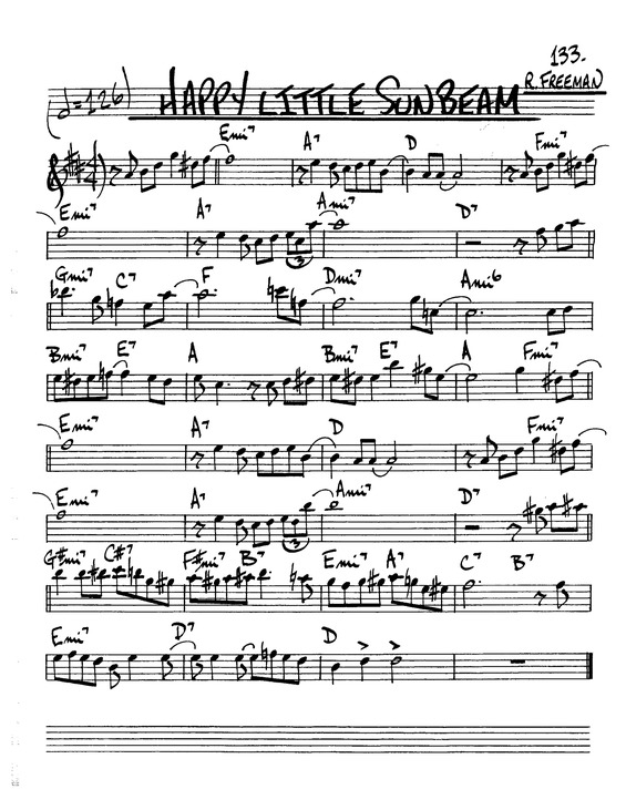 Partitura da música Happy Little Sunbeam