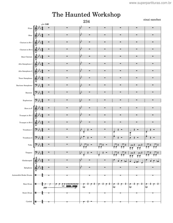 Partitura da música Haunted Workshop And Then Ghosts Go Bye