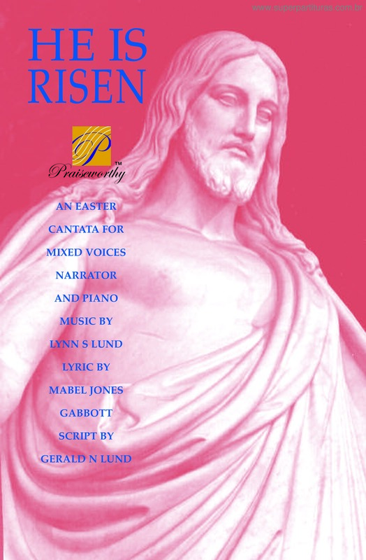 Partitura da música He Is Risen