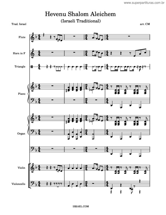 Partitura da música Hevenu Shalom Aleichem – Misc Traditional Hevenu_Shalom_Aleichem