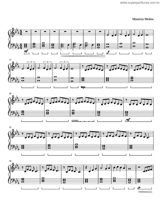 Partitura da música High School Onto College