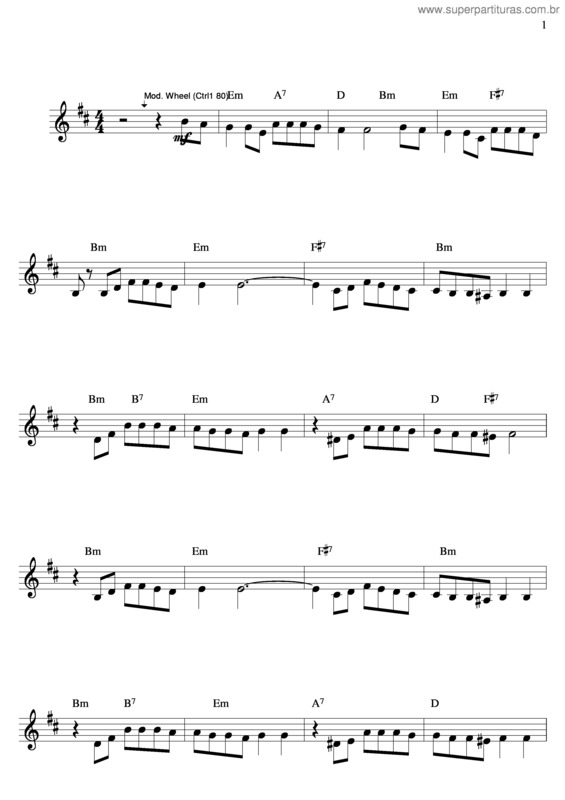 Partitura da música Ho Capito Che Ti Amo Mulligan Vanone