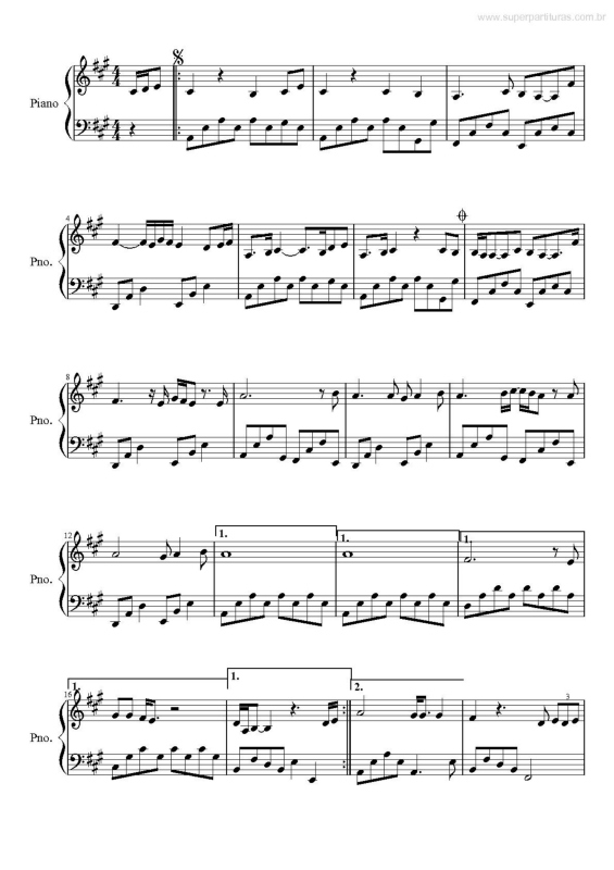 Partitura da música I`ll Always Love You