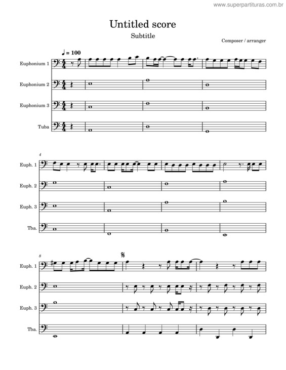 Partitura da música I Will Survive – Gloria Gaynor I Will Survive v.4