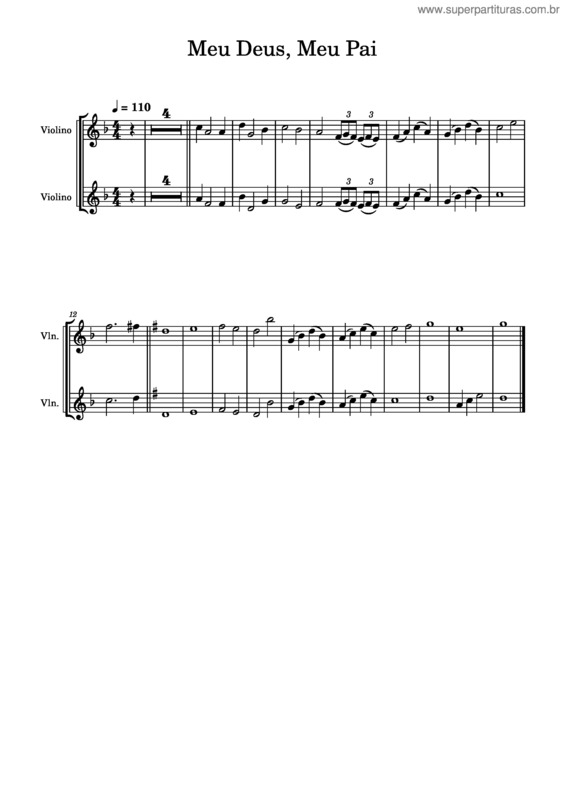 Partitura da música Icm v.14