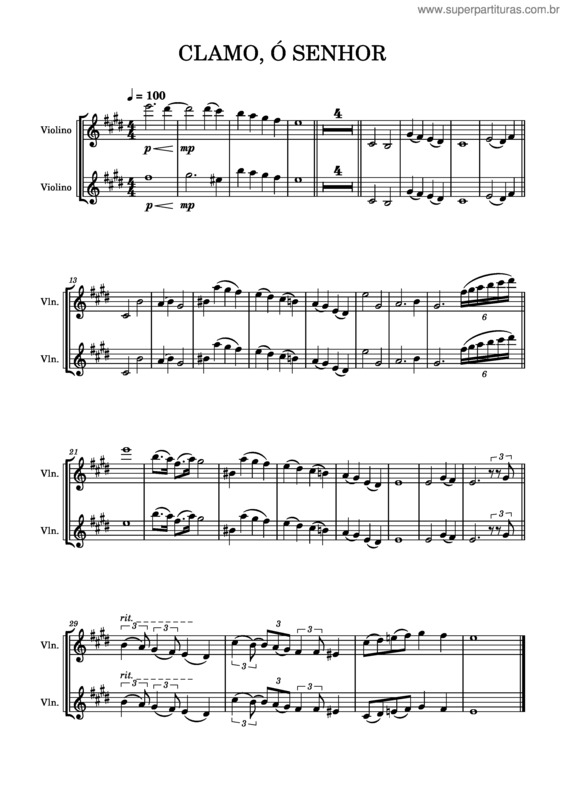 Partitura da música Icm v.15