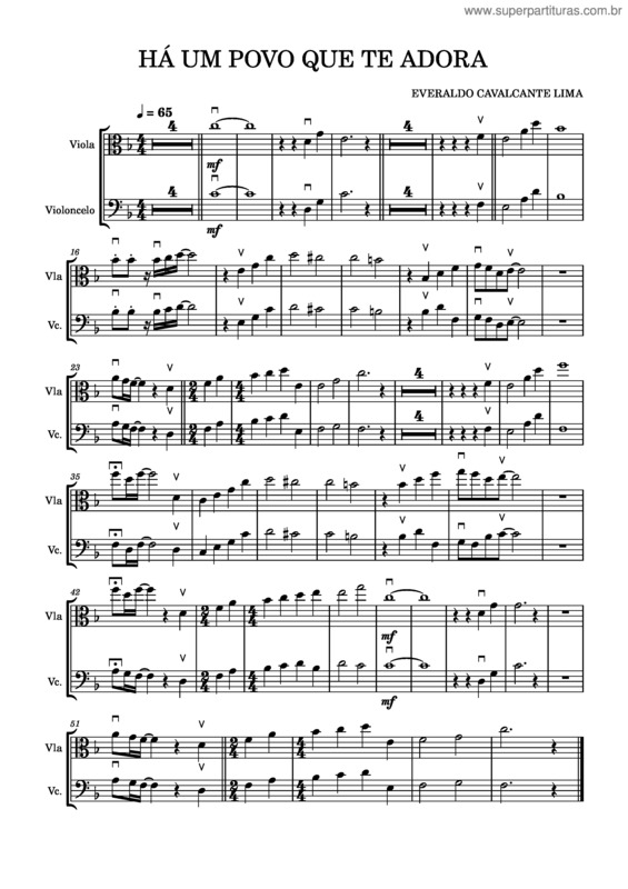 Partitura da música Icm v.16