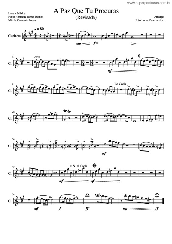 Partitura da música Icm v.18
