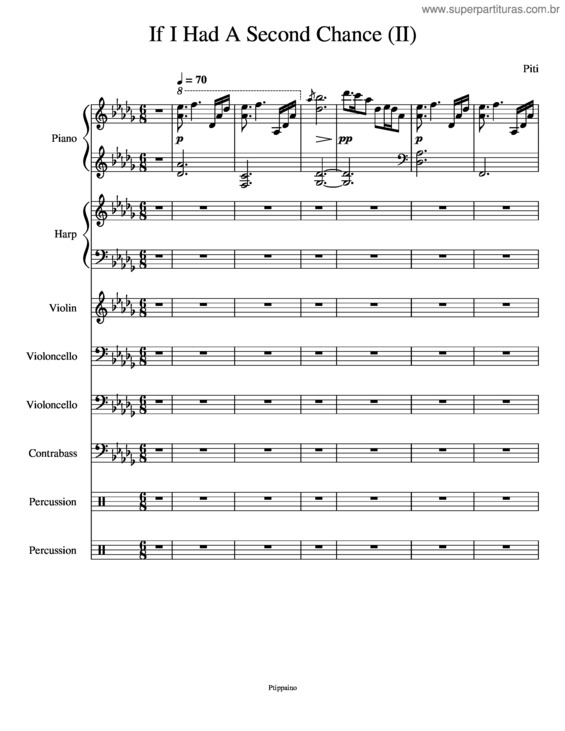 Partitura da música If I Had A Second Chance  Ii – Piti
