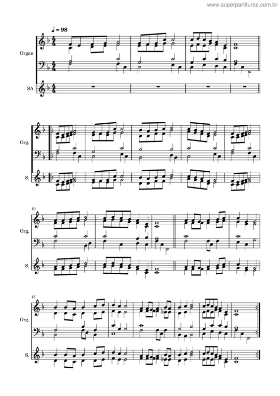 Partitura da música Iglesia Ni Cristo – Cws 13 – Dylanpatrimon