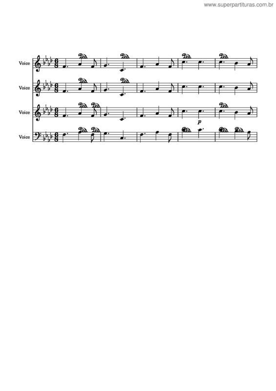 Partitura da música Igreja Catolica – Igreja Catolica v.2