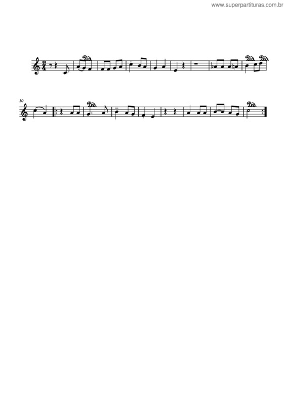 Partitura da música Igreja Uma Sinfonia Vocacional