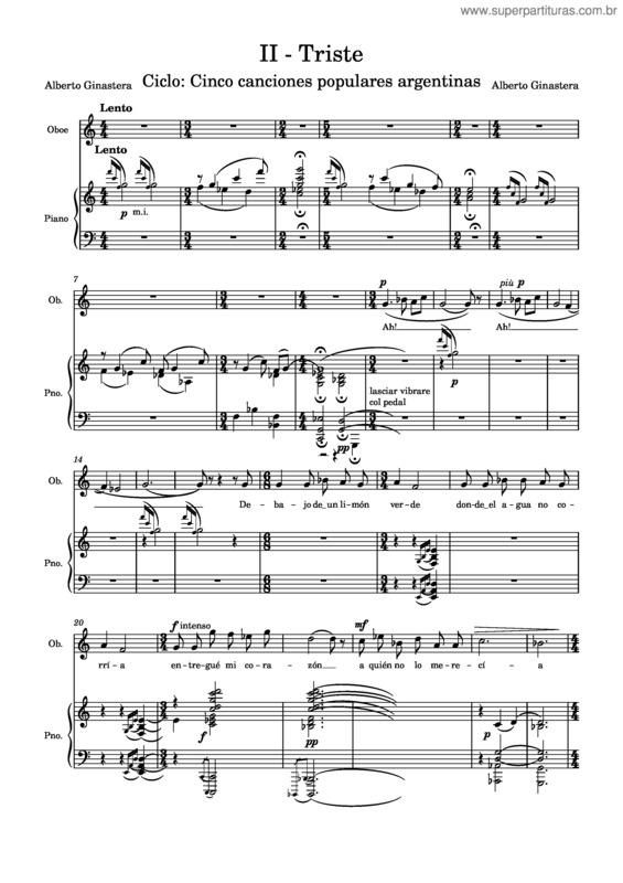 Partitura da música Ii v.3
