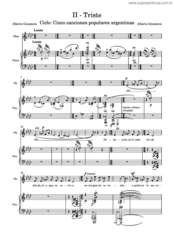 Partitura da música Ii v.4