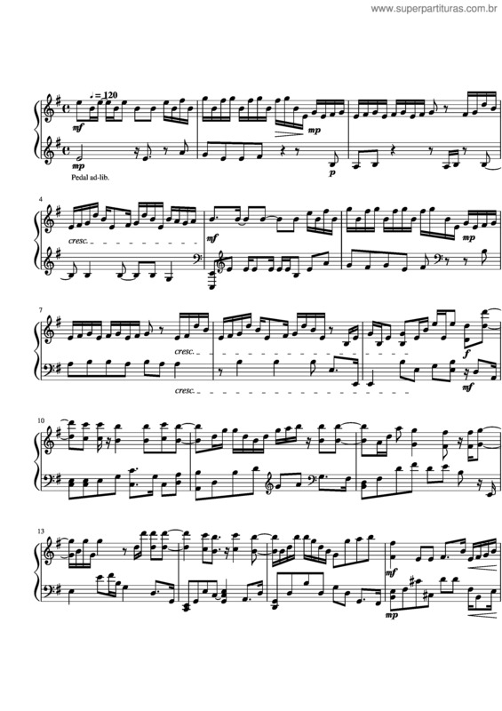 Partitura da música In And Out Of Love – The Supremes