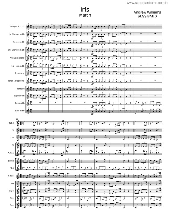 Partitura da música Iris – Goo Goo Dolls v.8