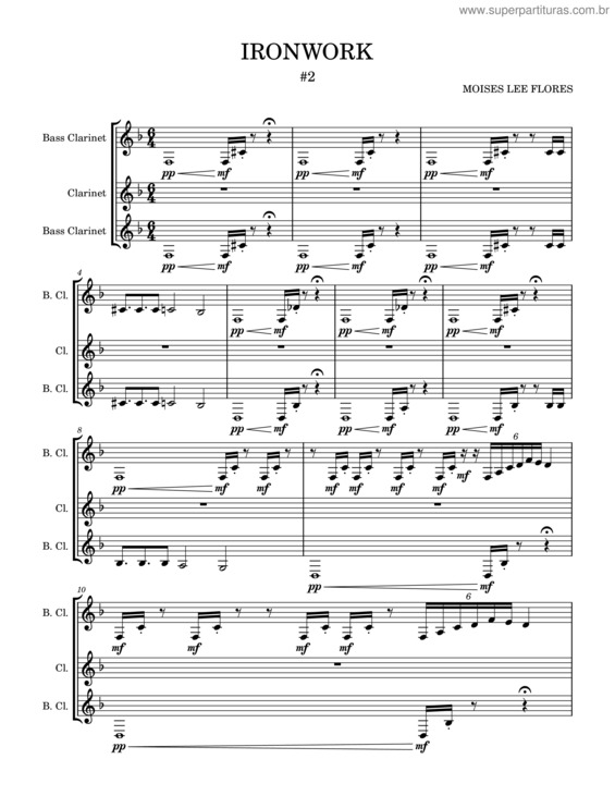 Partitura da música Ironwork #2
