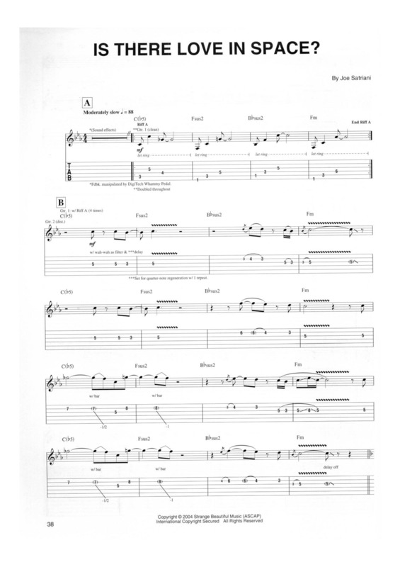 Partitura da música Is There Love In Space