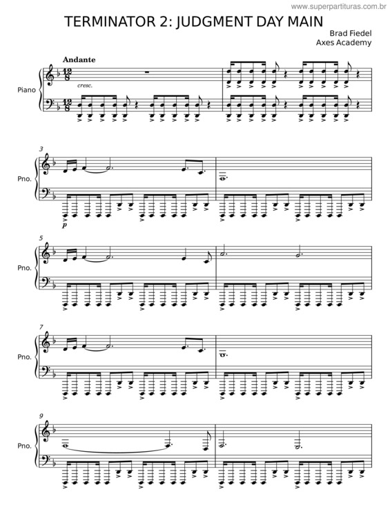 Partitura da música It` Over