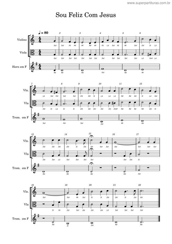 Partitura da música It Is Well With My Soul – Philip Paul Bliss Estoy Bien
