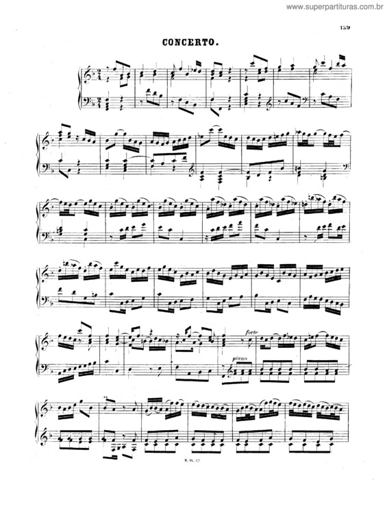 Partitura da música Italian Concerto v.2