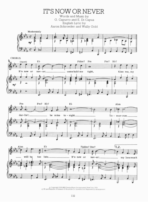 Partitura da música Its Now