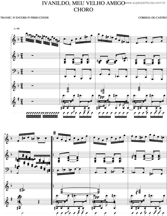 Partitura da música Ivanildo Meu Velho Amigo v.2