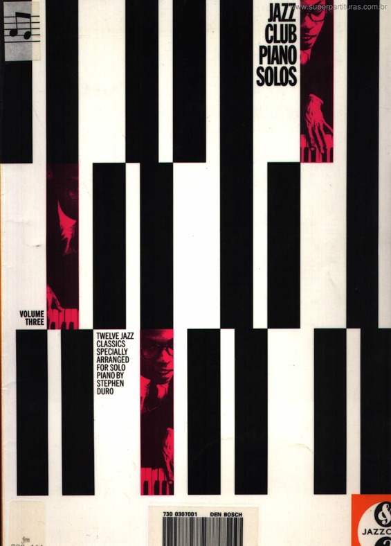 Partitura da música Jazz Club Piano Solos Vol.3