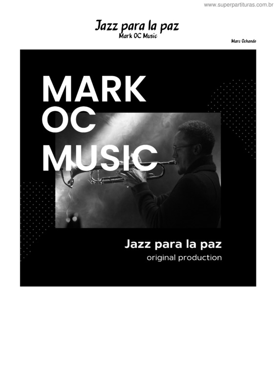 Partitura da música Jazz Para La Paz