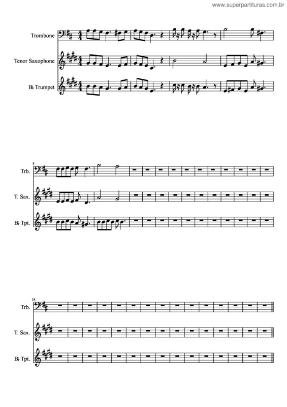 Partitura da música Jesús Está Pasando Por Aquí