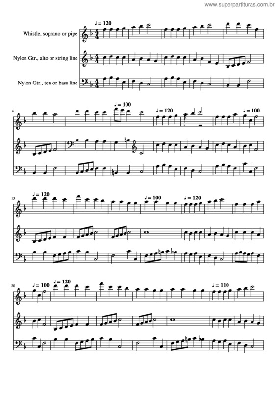 Partitura da música Jesus Jesus Rest Your Head v.2