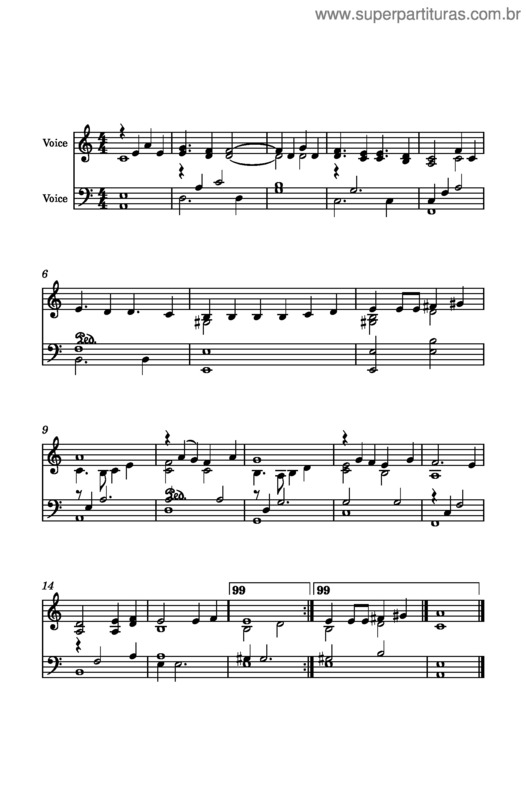 Partitura da música Jesus Meu Guia É v.11