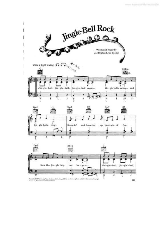Jingle Bell Rock, PDF, Música de Natal