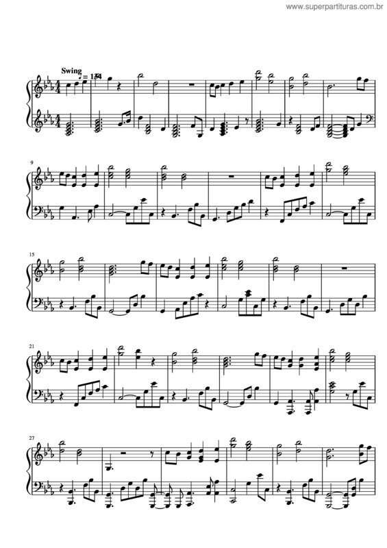 Partitura da música Jocelyn Flores v.12