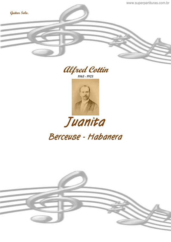 Partitura da música Juanita