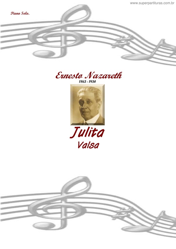 Partitura da música Julita v.5