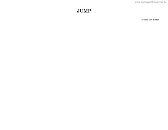 Partitura da música Jump v.6