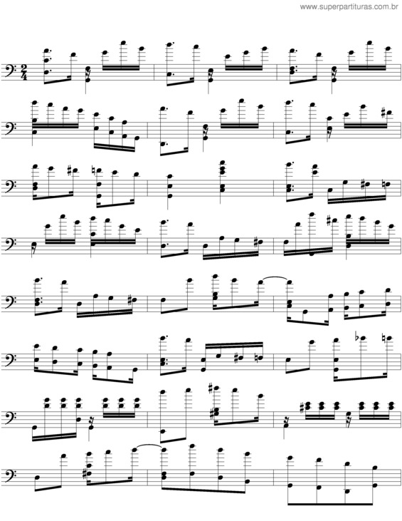 Partitura da música Jura v.6