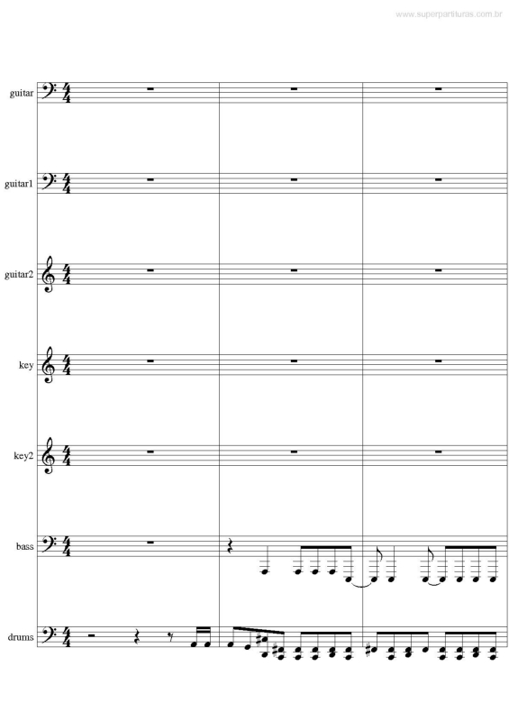 Partitura da música Just Like Heaven