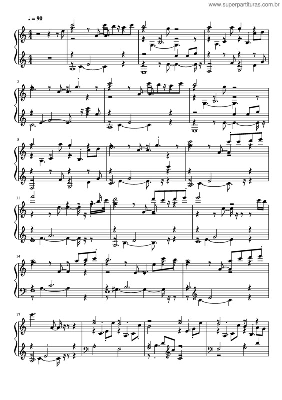 Partitura da música Korean Music Drama Style Ballads