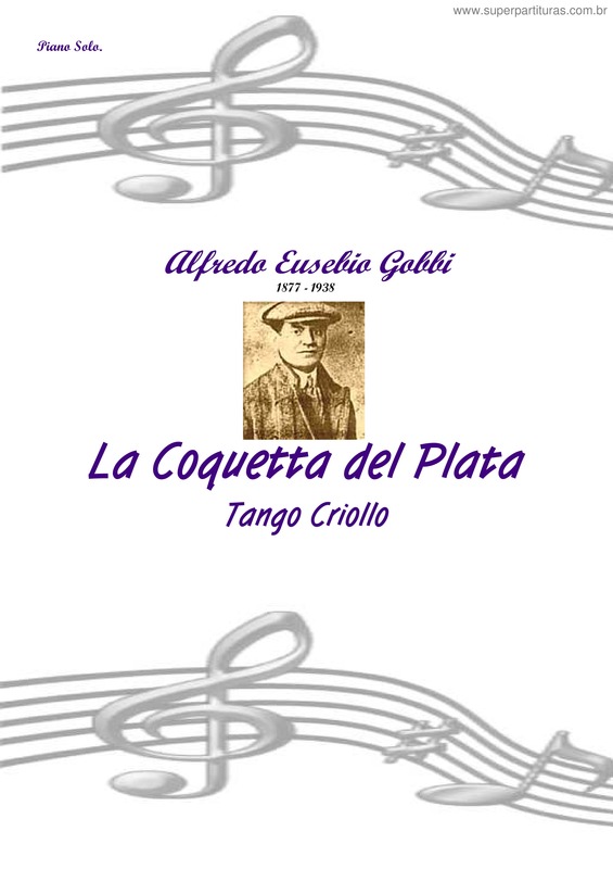 Partitura da música La Coquetta del Plata