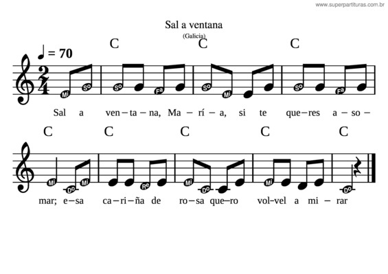 Partitura da música La Primavera Arriba Ja v.2