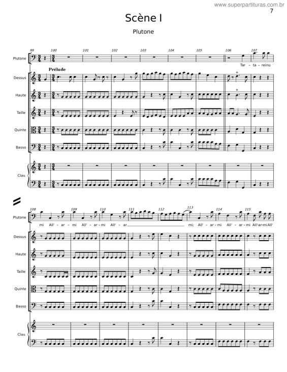 Partitura da música Le Carnaval De Venise v.8