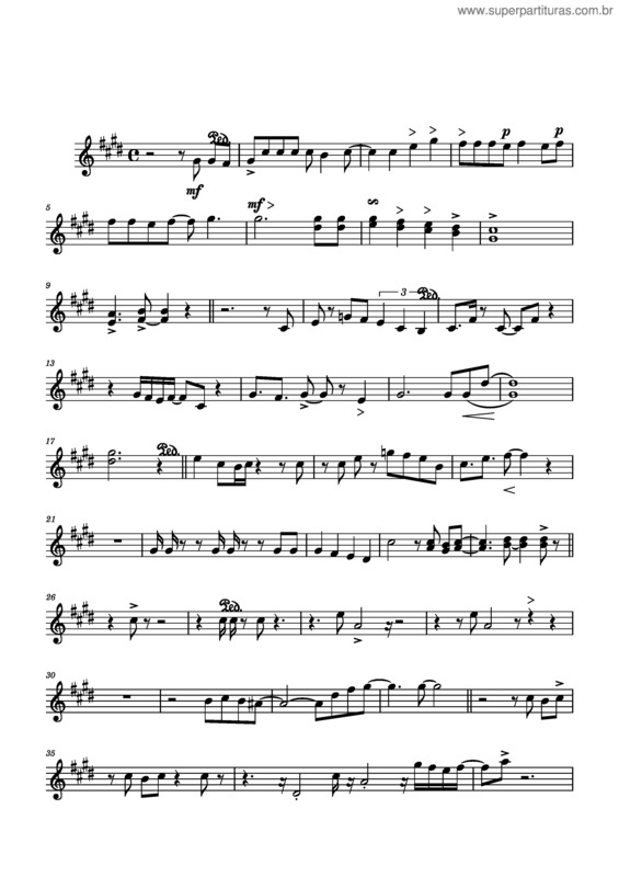 Partitura da música Leão De Judá v.5